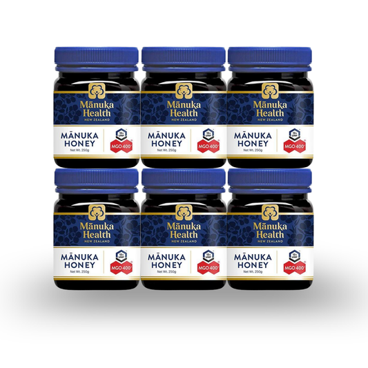 Manuka Honey MGO 400+ (UMF 13+) 250g - 6 Pack